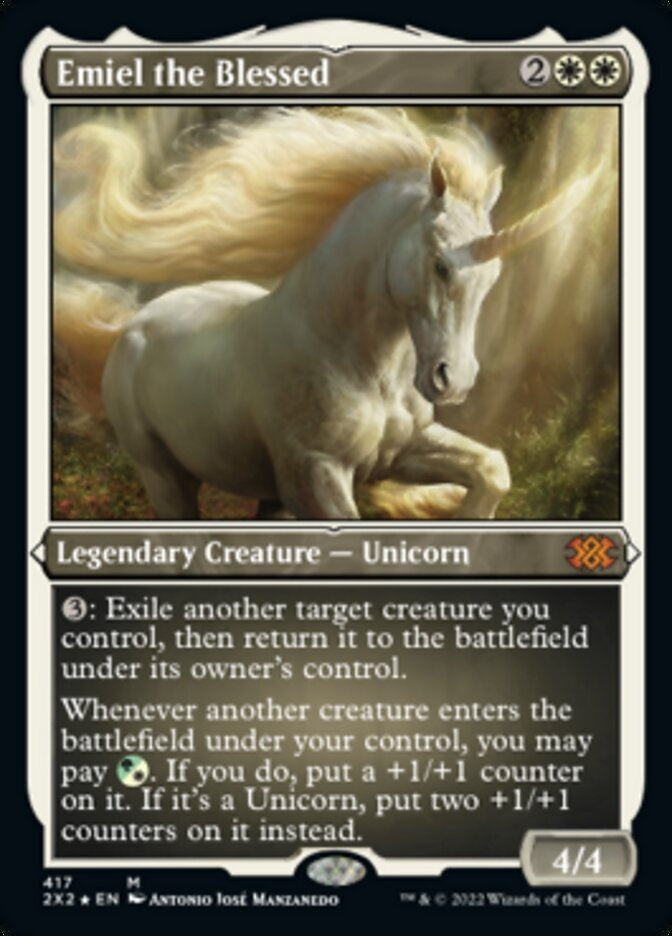 Emiel the Blessed [#417 Etched Foil] (2X2-M)