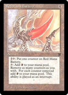 Red Mana Battery (LEG-U)