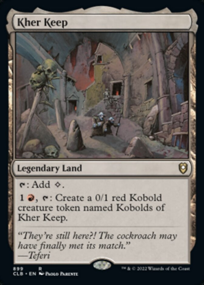 Kher Keep [#899 Commander Decks] (CLB-R)