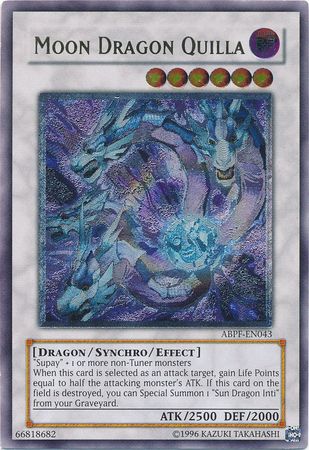 Moon Dragon Quilla (UTR) (ABPF-EN043) Ultimate Rare - Near Mint Unlimited