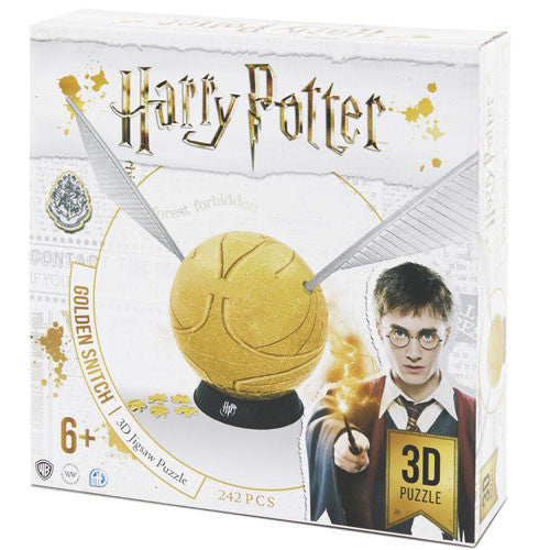 Harry Potter Puzzle 6in 3D Snitch
