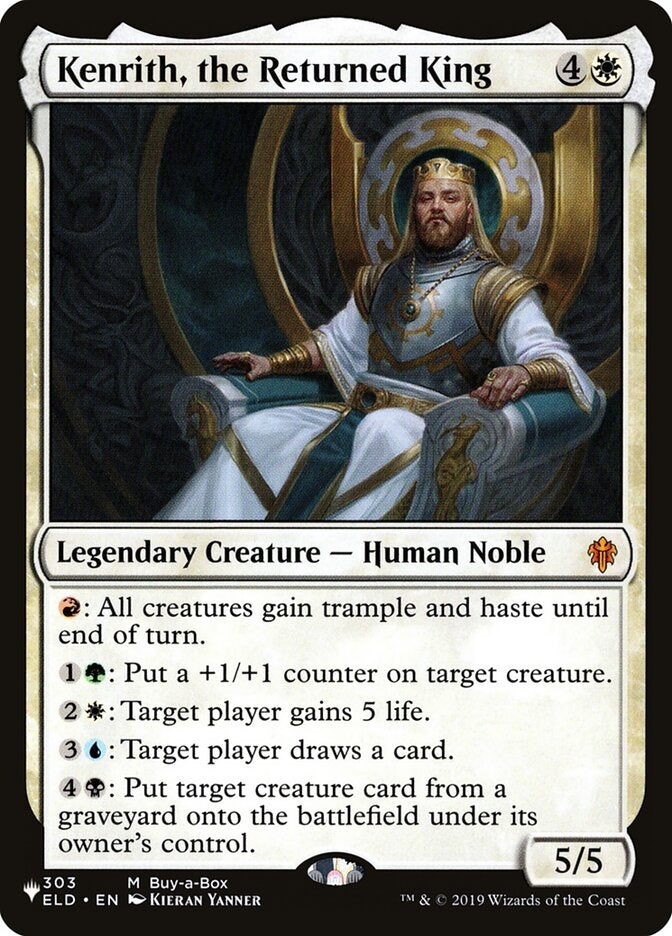 Kenrith, the Returned King (ELD-M-LIST)