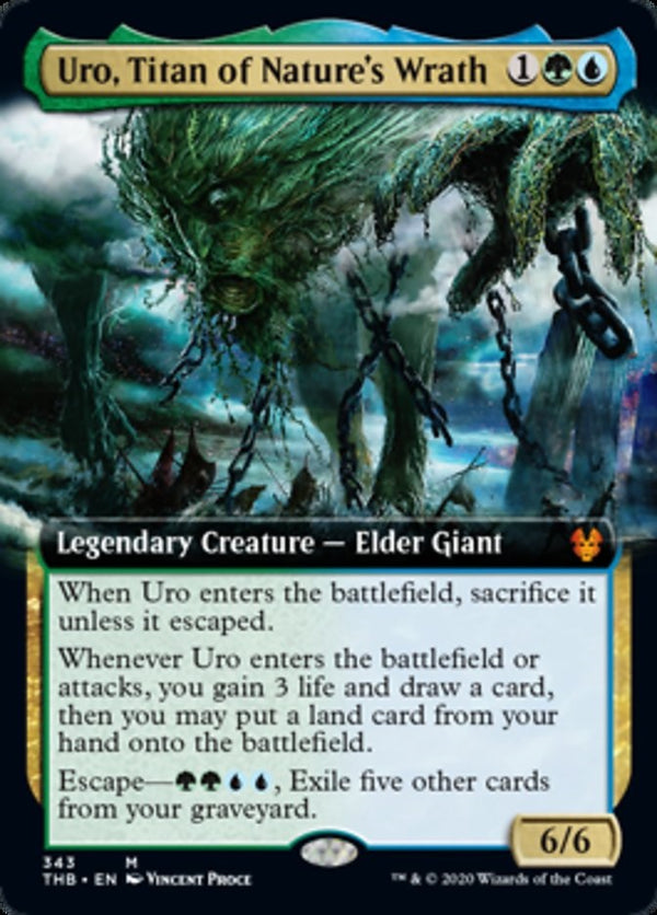 Uro, Titan of Nature's Wrath [#343 Extended Art] (THB-M)