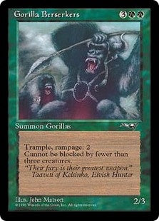 Gorilla Berserkers [Standing] (ALL-C)