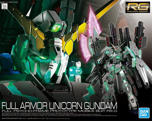 1/144 (RG): Gundam UC - #30 Full Armor Unicorn Gundam Full Psycho-Frame Prototype Mobile Suit RX-0