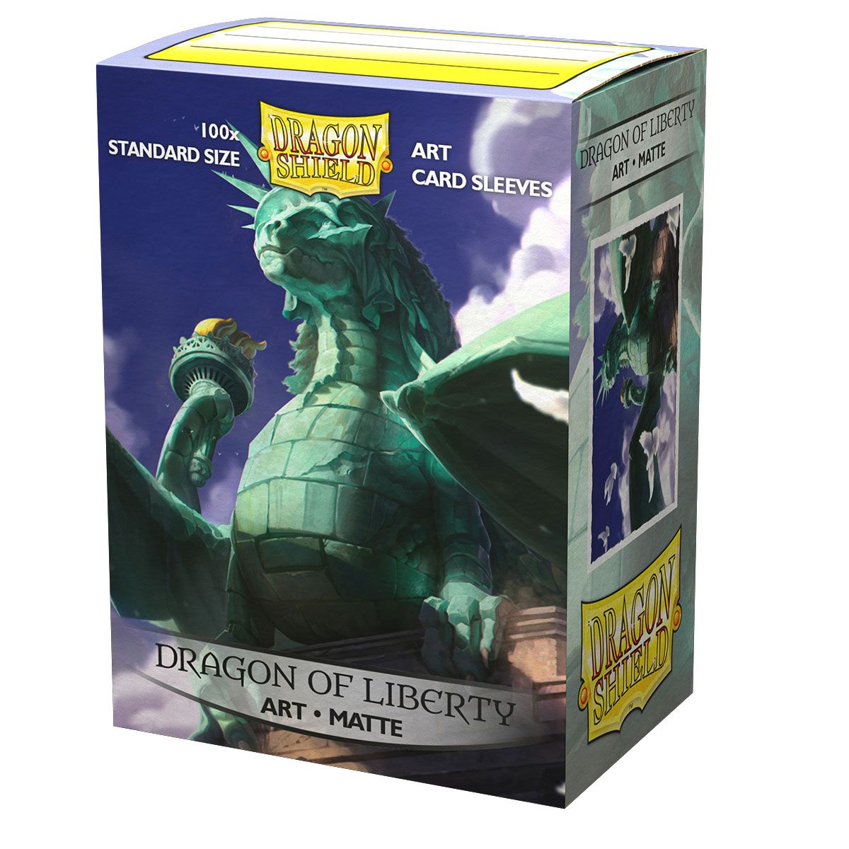 Dragon Shield: Standard - Matte Art: Dragon of Liberty 100 Count
