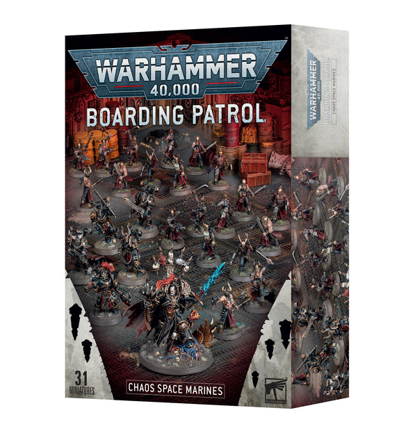 40K: Heretic Astartes: Chaos Space Marines - Boarding Patrol (31 Miniatures) (OOP)