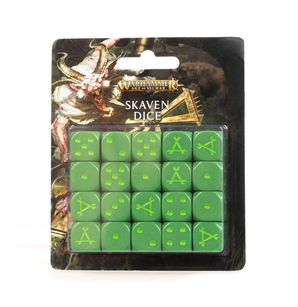 Citadel Hobby: Dice Set - Age of Sigmar: Chaos - Skaven (3rd)