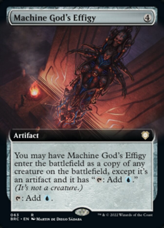 Machine God's Effigy [#63 Extended Art] (BRC-R)