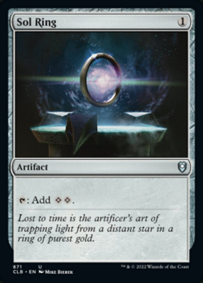 Sol Ring [#871 Commander Decks] (CLB-U)