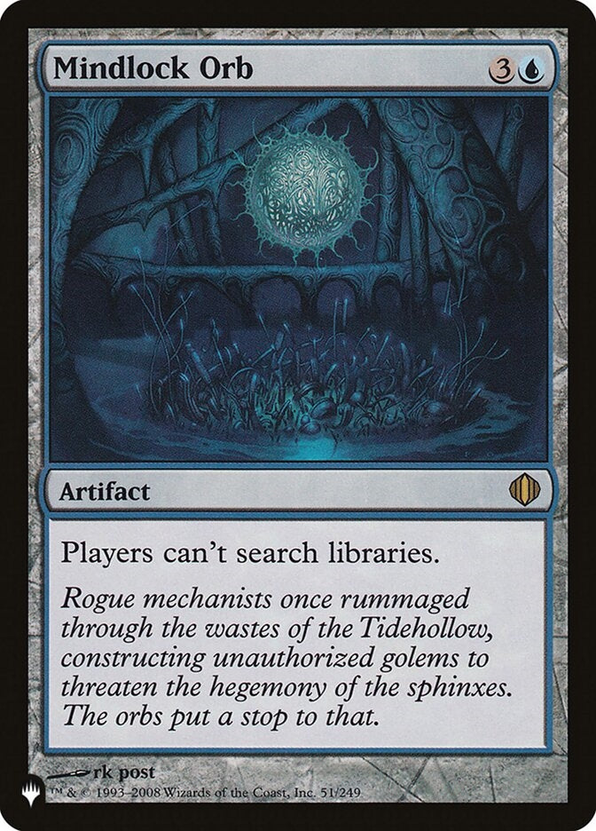 Mindlock Orb (ALA-R-LIST)