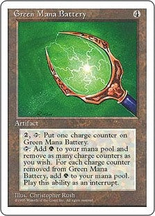 Green Mana Battery (4ED-R)