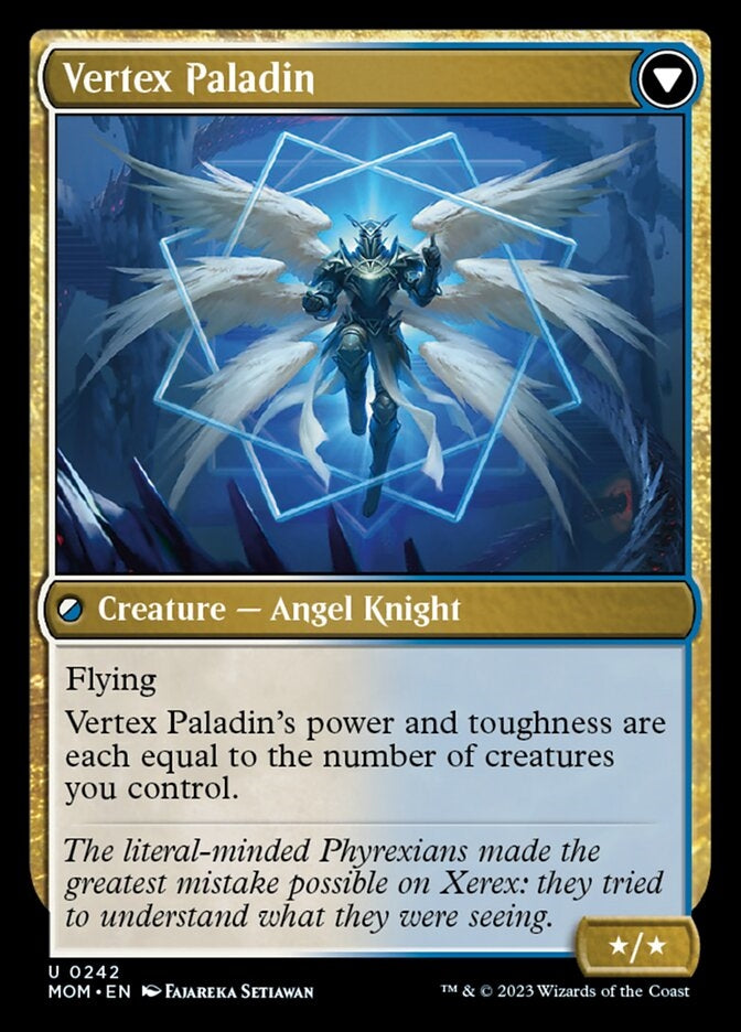 Invasion of Xerex // Vertex Paladin [