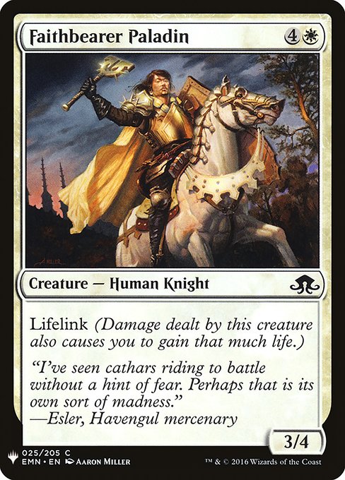 Faithbearer Paladin [Mystery Booster