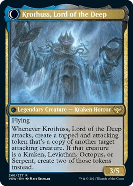 Runo Stromkirk // Krothuss, Lord of the Deep (VOW-R)