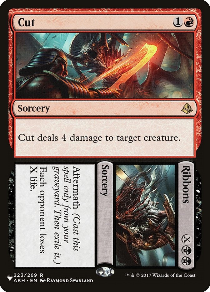 Cut // Ribbons (AKH-R-LIST)