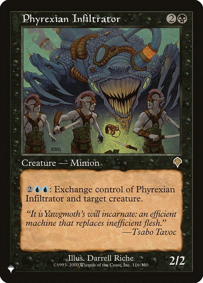 Phyrexian Infiltrator (INV-R-LIST)