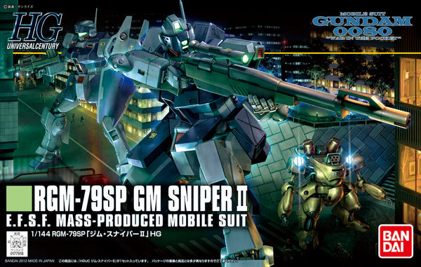 1/144 (HG-UC): Gundam 0080: War in the Pocket - #146 RGM-79SP GM Sniper II E.F.S.F. Mass Produced Mobile Suit