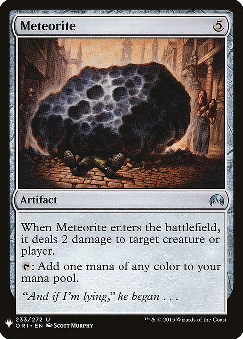 Meteorite [Mystery Booster