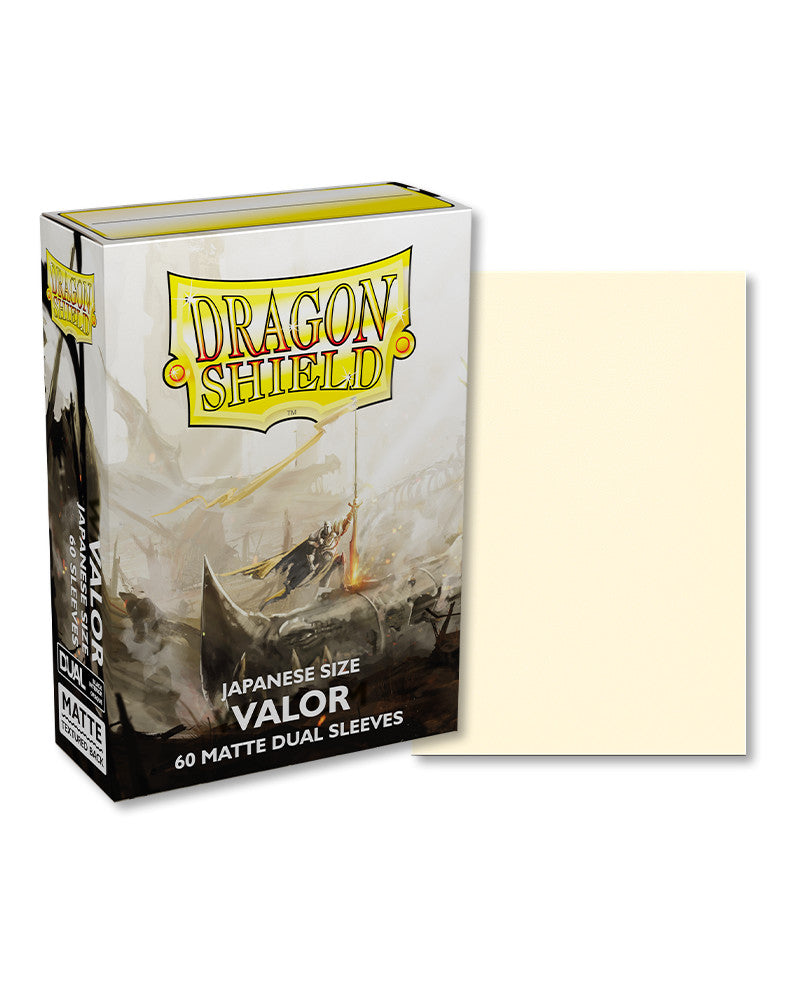 Dragon Shield: Mini - Matte Dual: Valor 60 Count