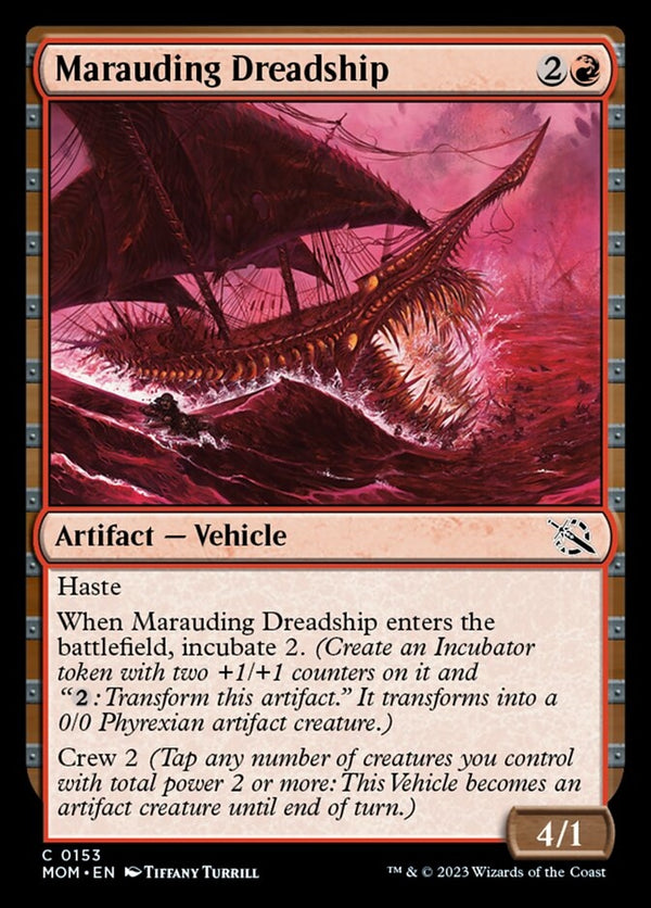 Marauding Dreadship [#0153] (MOM-C)