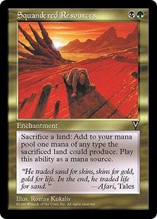 Squandered Resources (VIS-R)