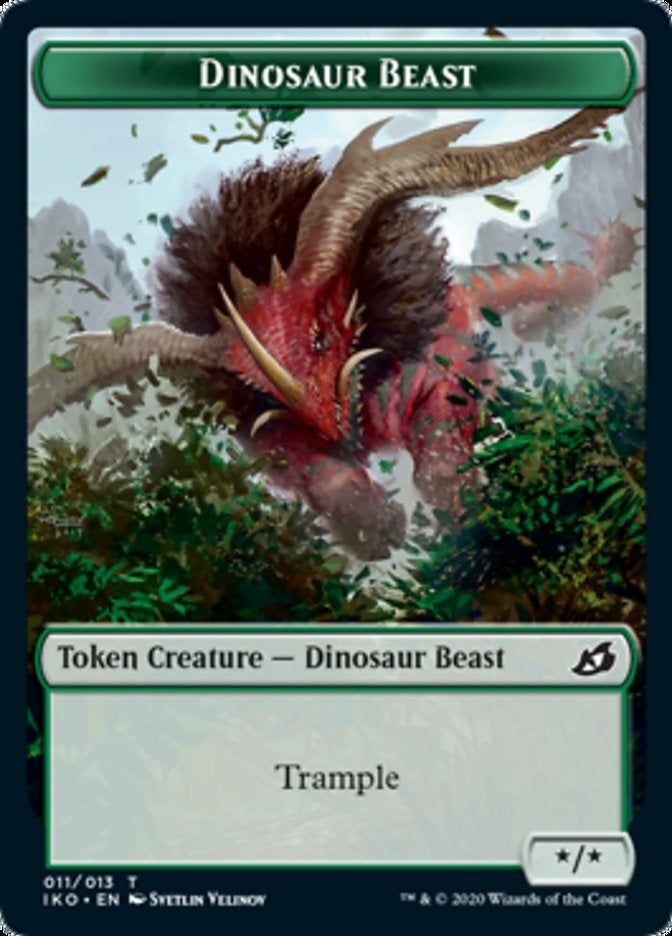 Dinosaur Beast Token [011/012] (IKO-T)