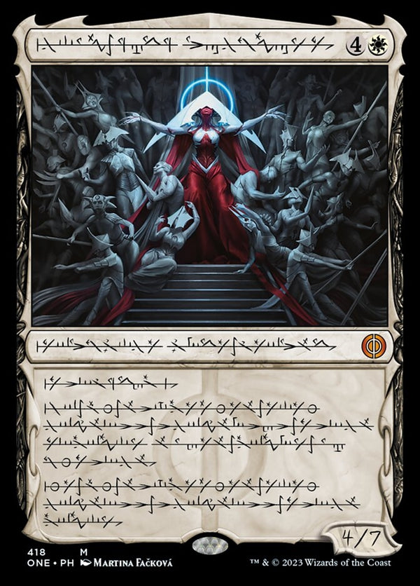 Elesh Norn, Mother of Machines [#418 Compleat FOIL] (ONE-M)