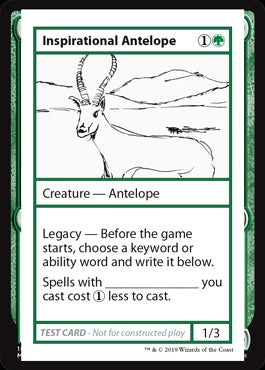 Inspirational Antelope [#083] (CMB1-C)