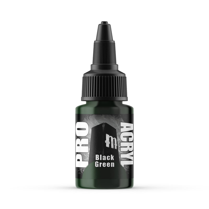 Monument Hobbies: PRO Acryl - 057 Black Green (22mL)