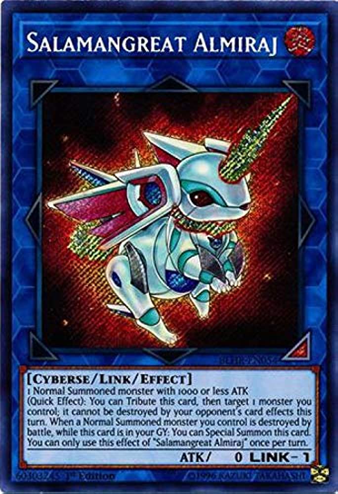 Salamangreat Almiraj (BLHR-EN054) Secret Rare 1st Edition