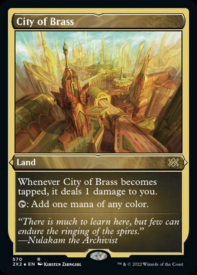 City of Brass [#570 Etched Foil] (2X2-R)