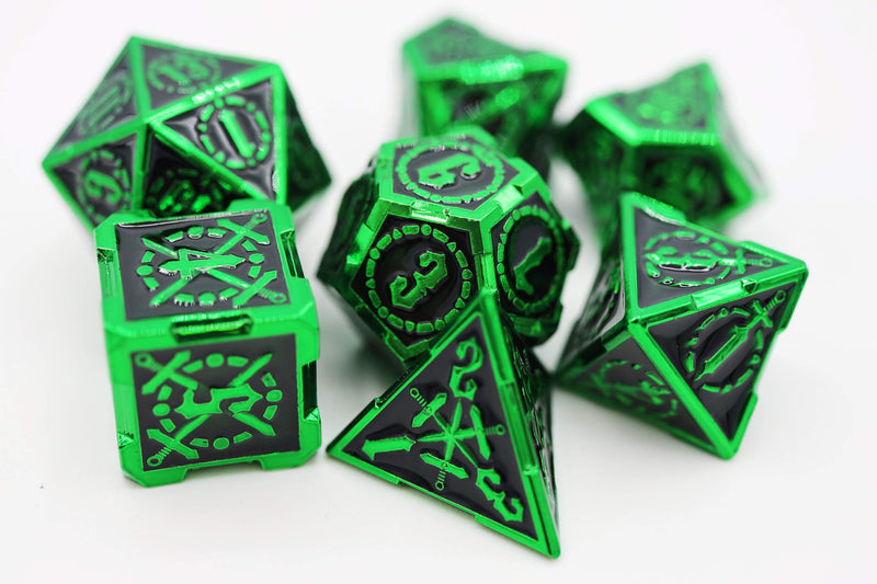 Sword of Darkness RPG Metal Dice Set