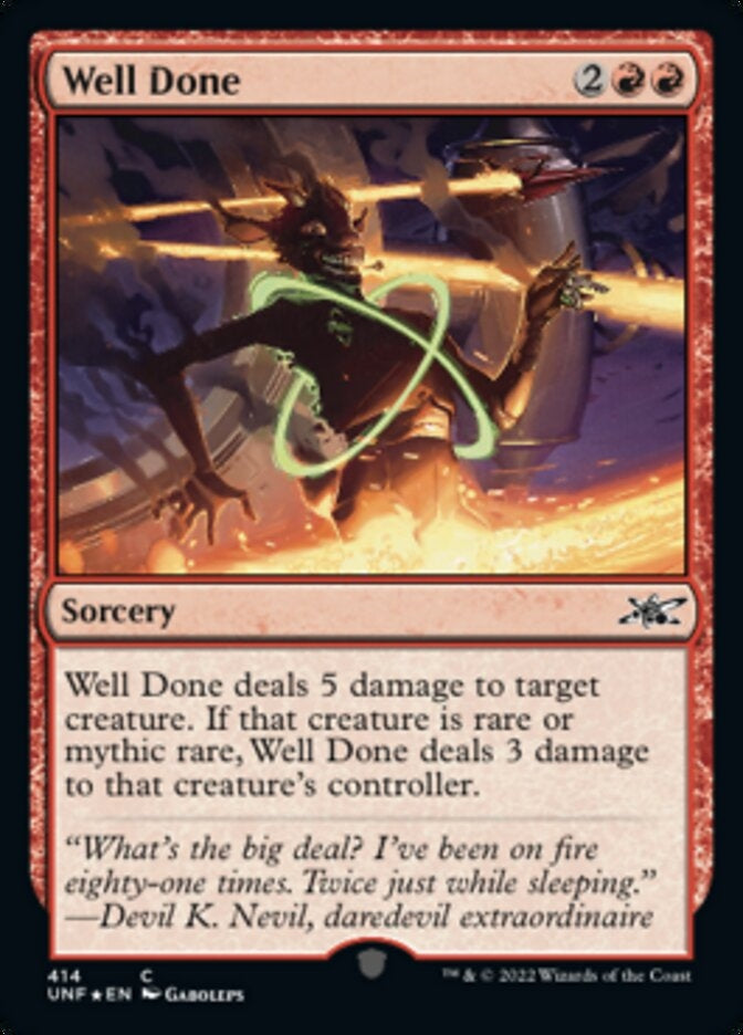 Well Done [#414 Galaxy Foil] (UNF-C)