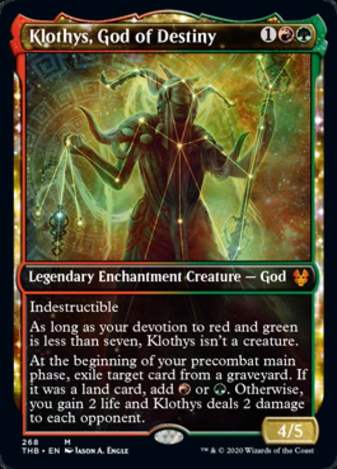 Klothys, God of Destiny [#268 Showcase] (THB-M)