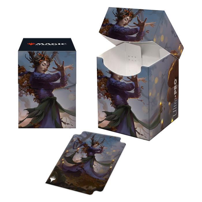 Ultra-PRO: PRO 100+ Deck Box & Sleeves - MTG: Innistrad: Midnight Hunt - Leinore, Autumn Sovereign