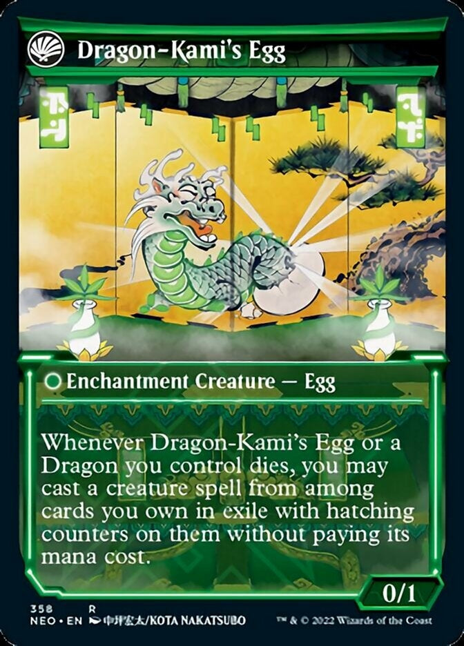 The Dragon-Kami Reborn // Dragon-Kami's Egg [