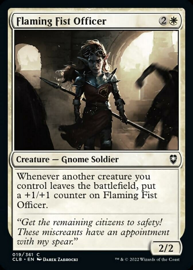 Flaming Fist Officer (CLB-C)