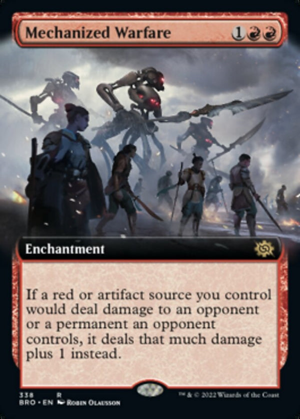 Mechanized Warfare [#338 Extended Art] (BRO-R)