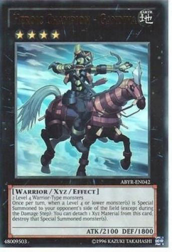 Heroic Champion - Gandiva (ABYR-EN042) Ultra Rare - Near Mint Unlimited