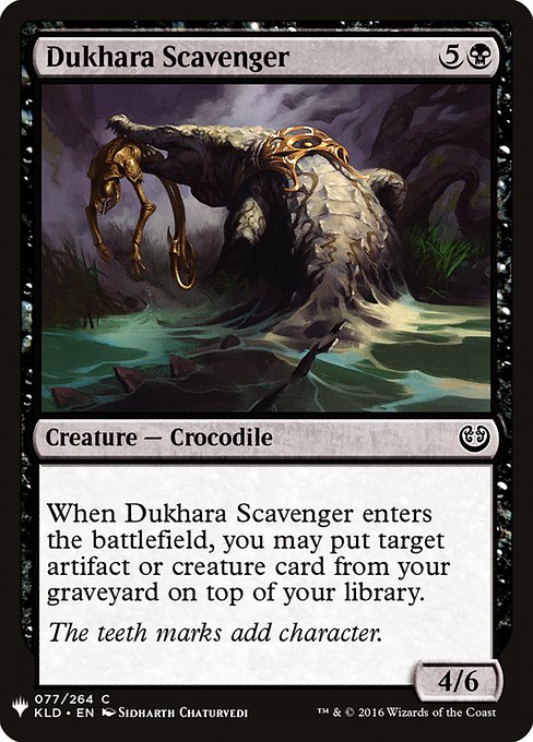 Dukhara Scavenger [Mystery Booster #0640] (KLD-C)