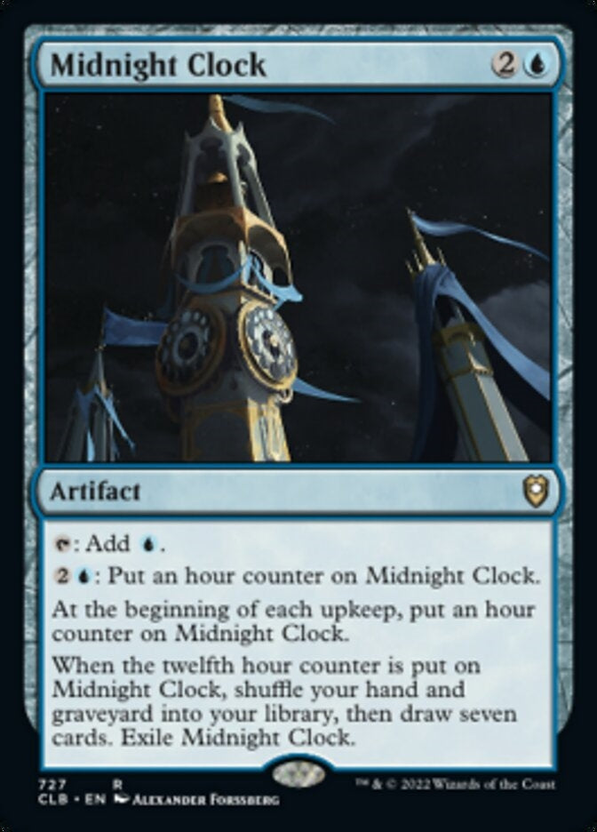 Midnight Clock [#727 Commander Decks] (CLB-R)