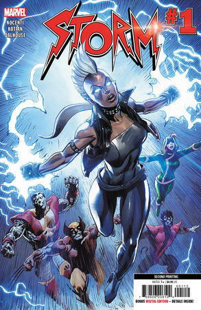 STORM #1 ALAN DAVIS 2ND PRINTING VARIANT