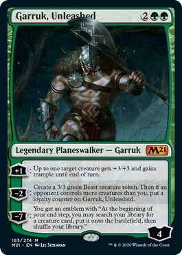 Garruk, Unleashed (M21-M)