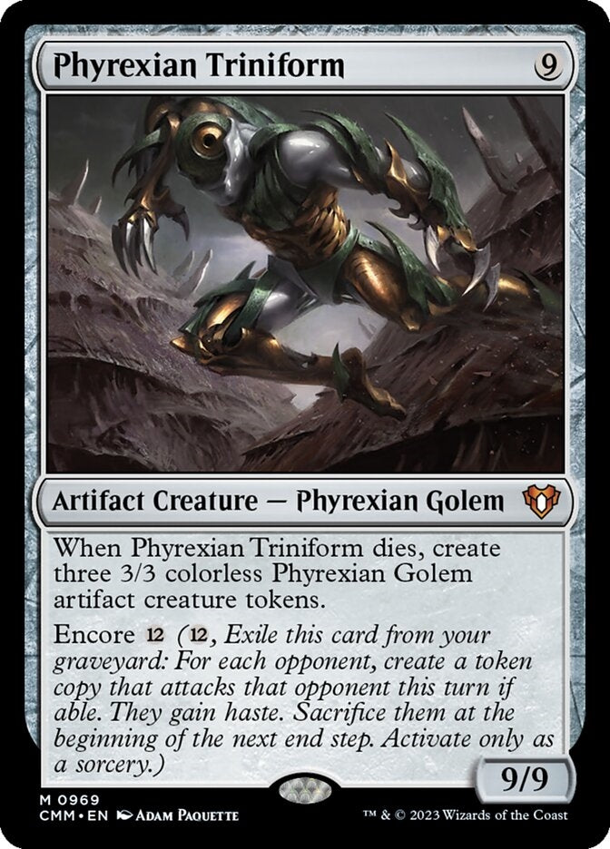 Phyrexian Triniform [#0969 Reprints] (CMM-M)