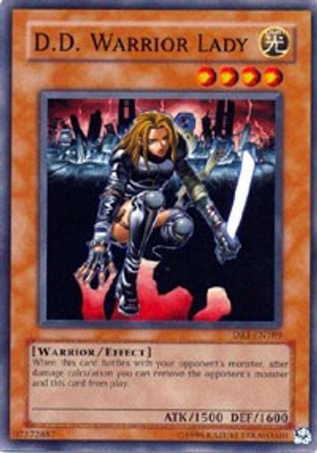 D. D. Warrior Lady (DCR-027) Damaged