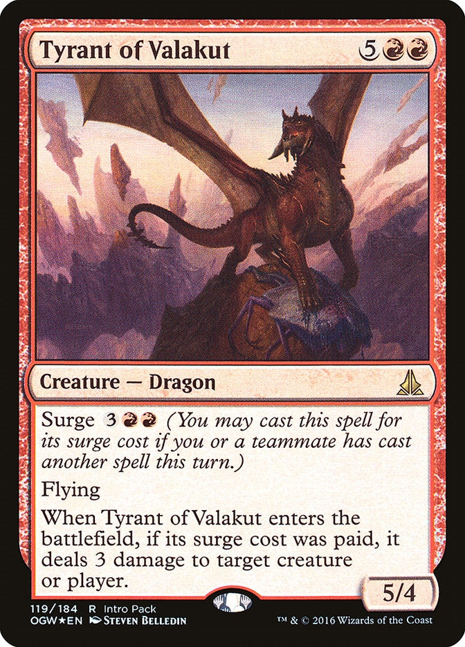 Tyrant of Valakut (OGW-R-IP)