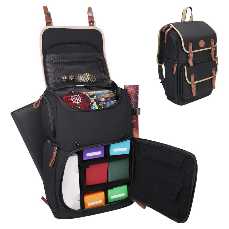 Enhance: Designer Card Backpack Black