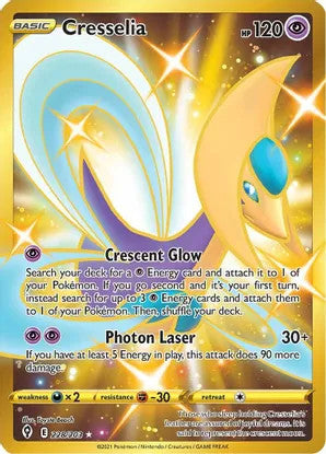 Cresselia (Secret) - 228/203 (SWSH07) Secret Rare - Near Mint Holofoil