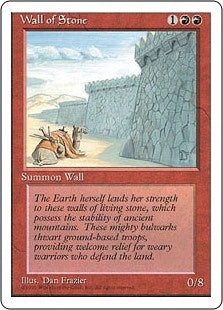 Wall of Stone (4ED-U)